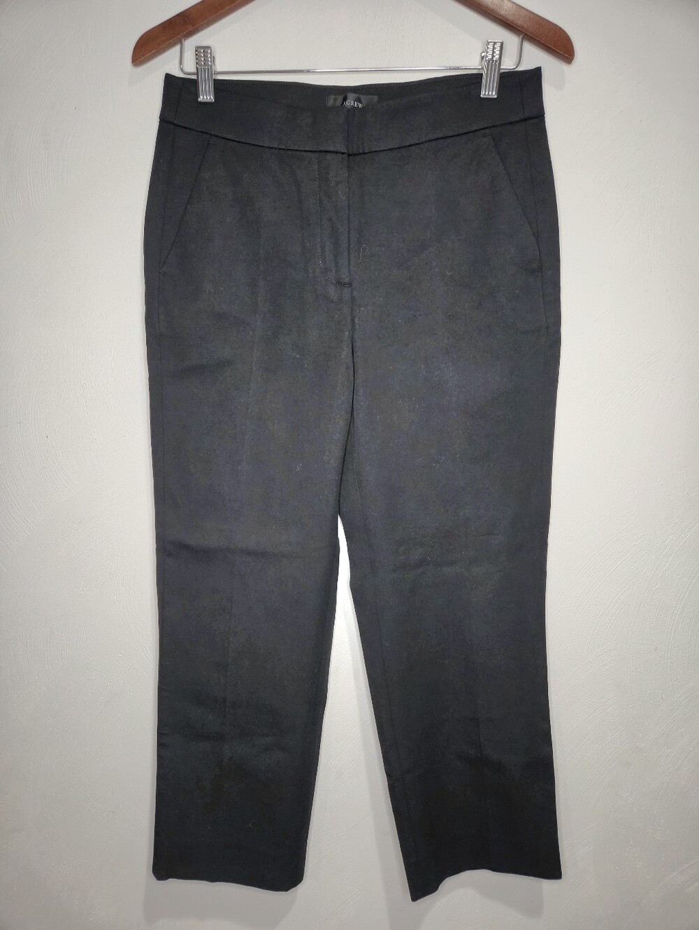 J Crew Black Dress Pants Size 8P